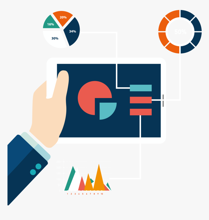 Ipad Icon - Market Share Png Icon, Transparent Png