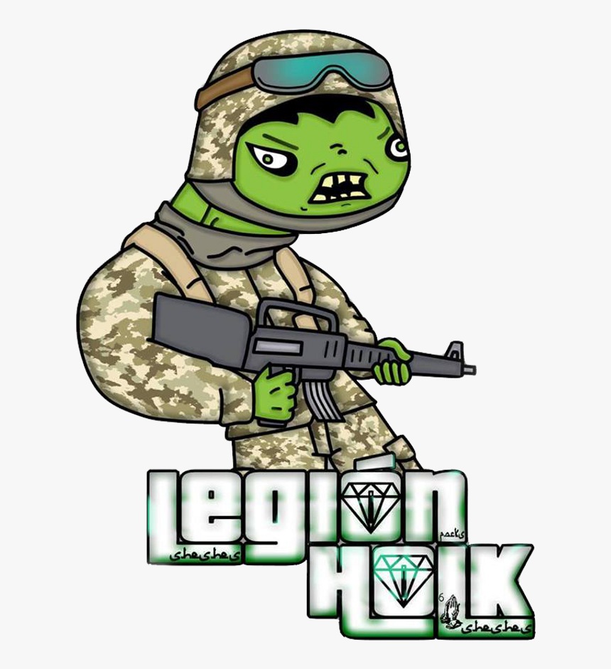 Soldiers Clipart Crazy - Marcas De Agua Holk, HD Png Download