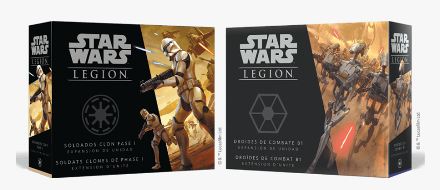 Star Wars Legion Phase I Clone Troopers Unit Expansion, HD Png Download
