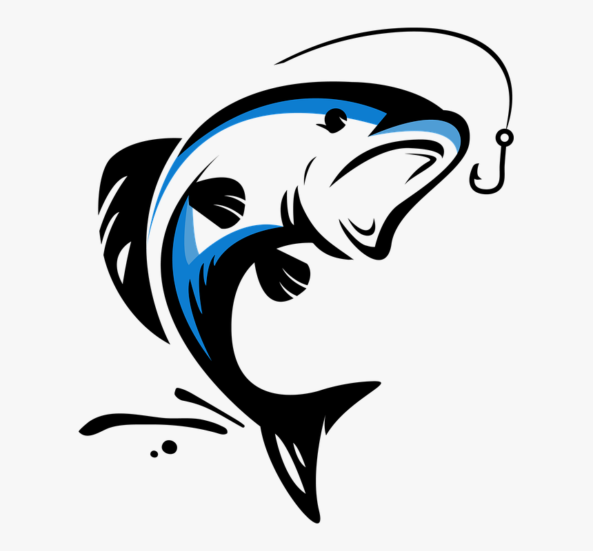 Peixe, Peixes, Símbolo, Logotipo, Cômico, Pescador - Poisson Logo, HD Png Download