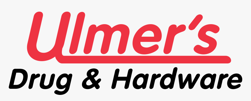 Logo For Ulmers Drug And Hardware In Homer, Alaska, HD Png Download