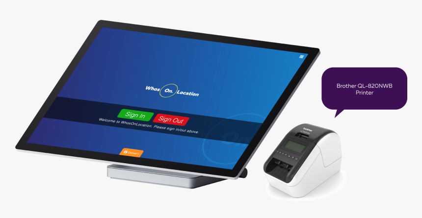 Windows Kiosk - Brother Printer Kiosk, HD Png Download