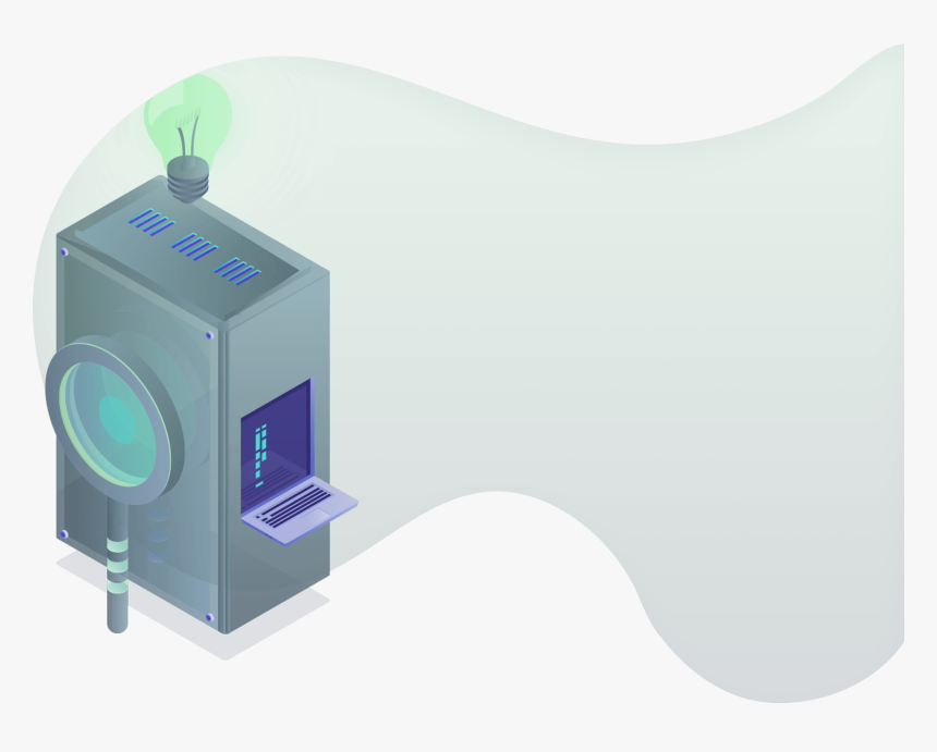 Illustration Of A Cloud Data Server - Electronics, HD Png Download