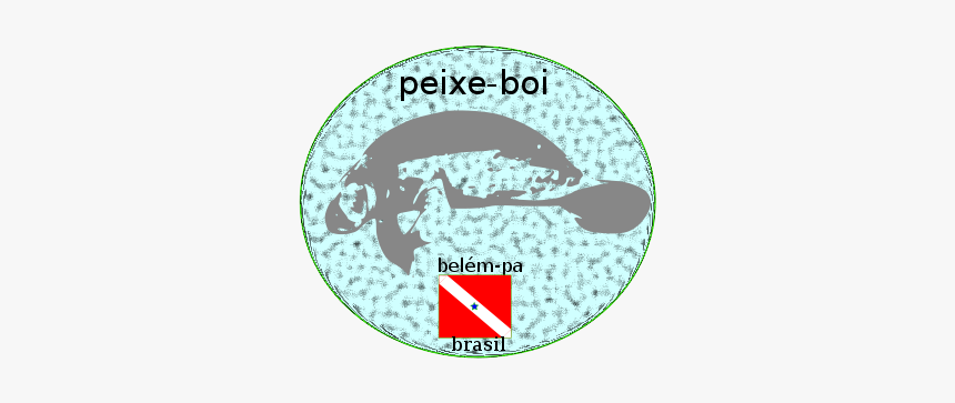 Manatee Amazon - Emblem, HD Png Download