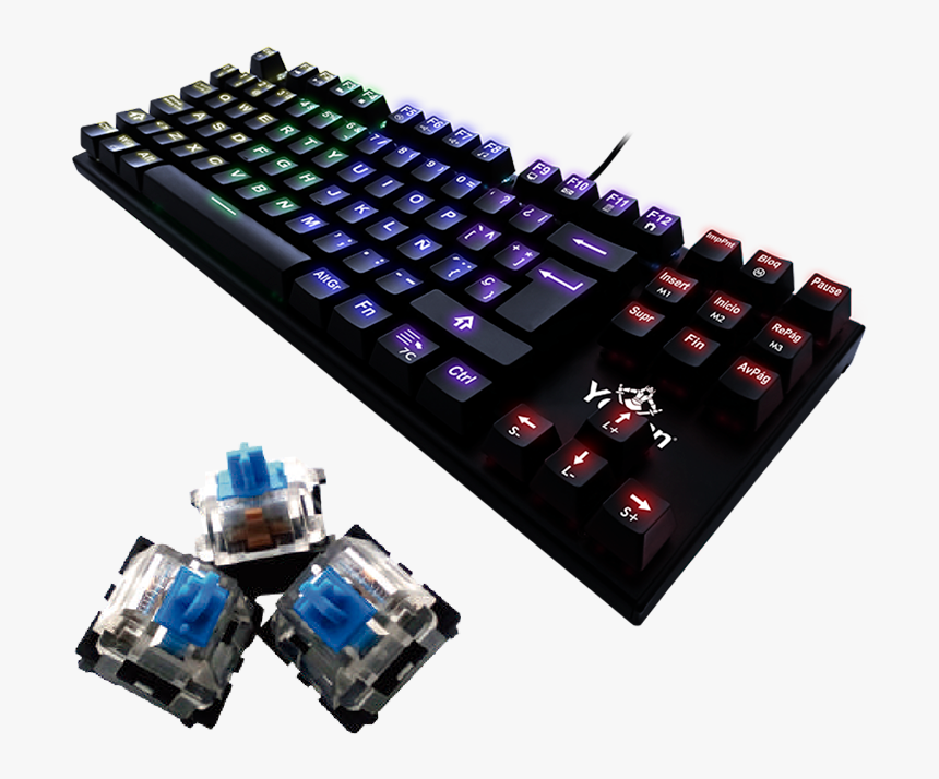 Teclado Gamer Spark - Teclado Yeyian Spark 2000, HD Png Download