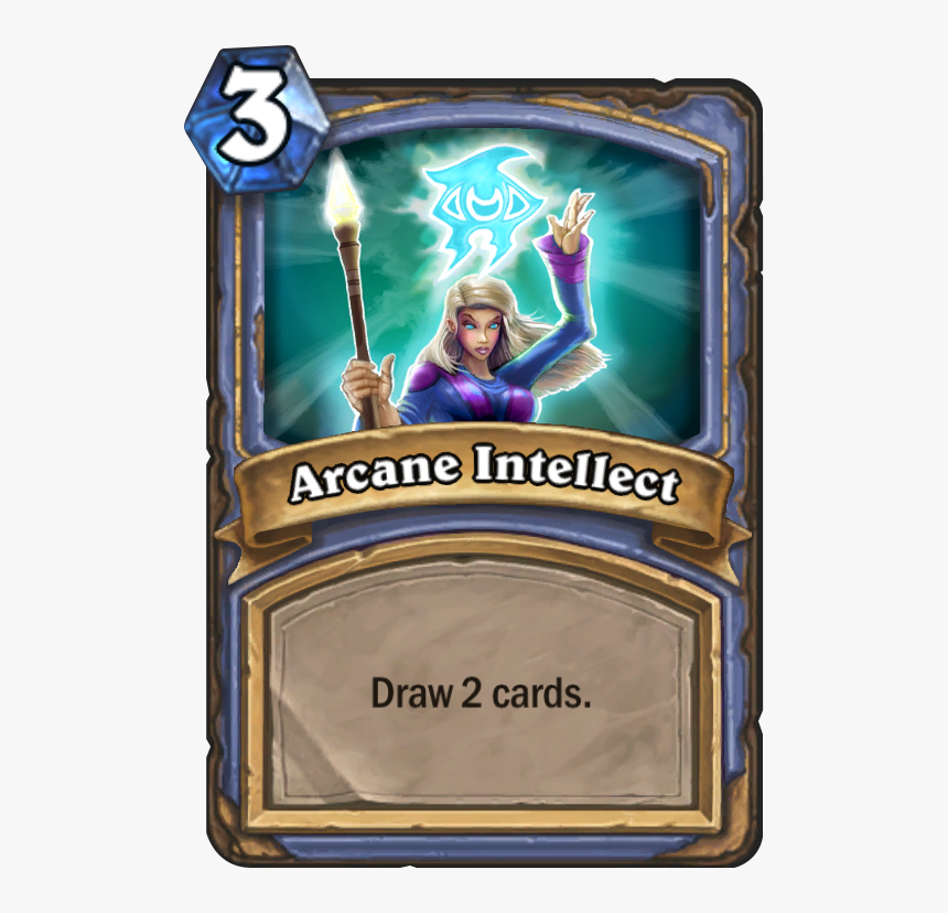 Hearthstone Arcane Intellect, HD Png Download