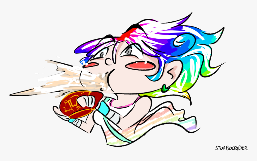 Portrait Of Arcane And Phoenix Happy Birthday Club - Cartoon, HD Png Download