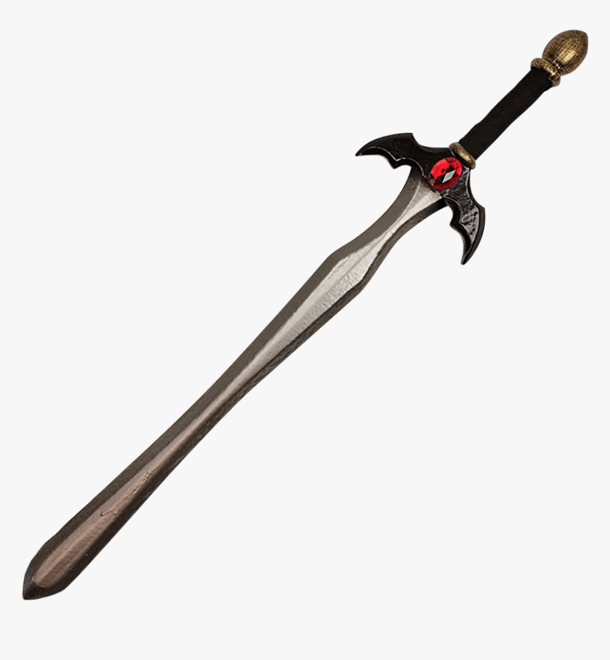 Arcane Warcaster Larp Sword - Gem In Sword Guard, HD Png Download