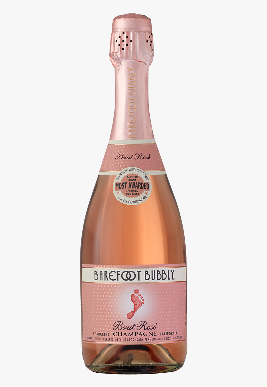 Barefoot Bubbly Brut Rose, HD Png Download