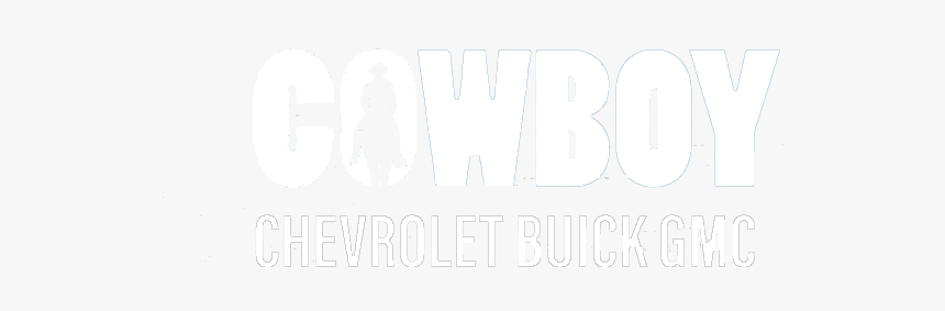 Cowboy Chevrolet Buick Gmc - Black-and-white, HD Png Download