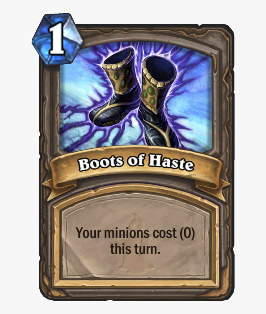 Boots Of Haste Hearthstone, HD Png Download