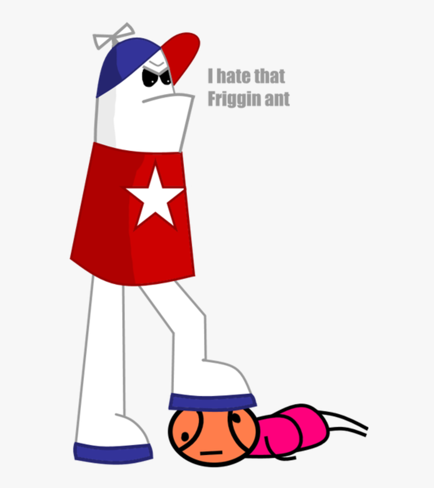 I Hate That Friggin Ant White Clip Art Product - Greeny Phatom Lost Episode, HD Png Download