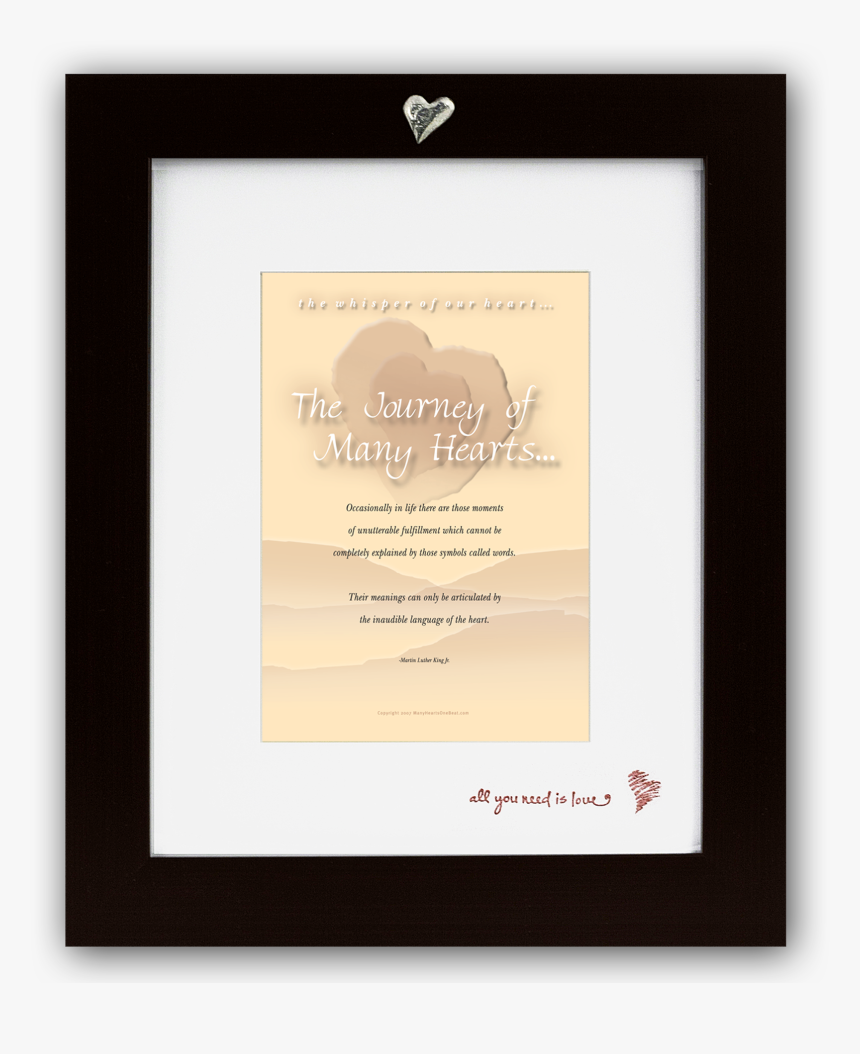 Whisper Of Our Heart - Picture Frame, HD Png Download
