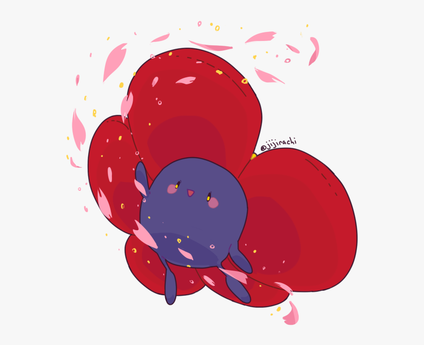 “this Was Super Duper Fun 
it’s A Dancing Vileplume - Illustration, HD Png Download
