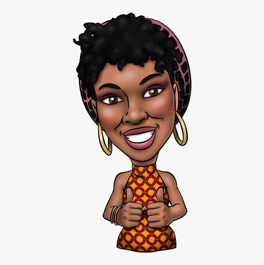 Afro Emoji, HD Png Download