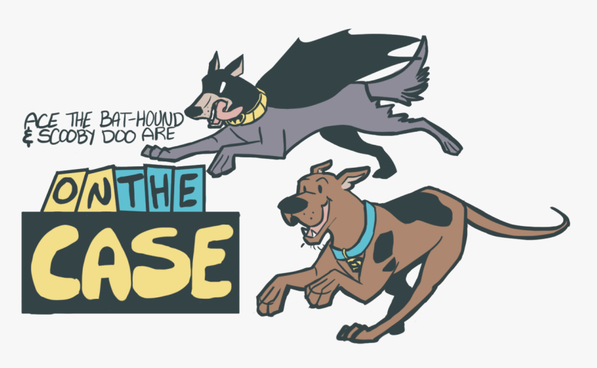I Love How Scooby Is Drawn In This Artwork - Dog Catches Something, HD Png Download