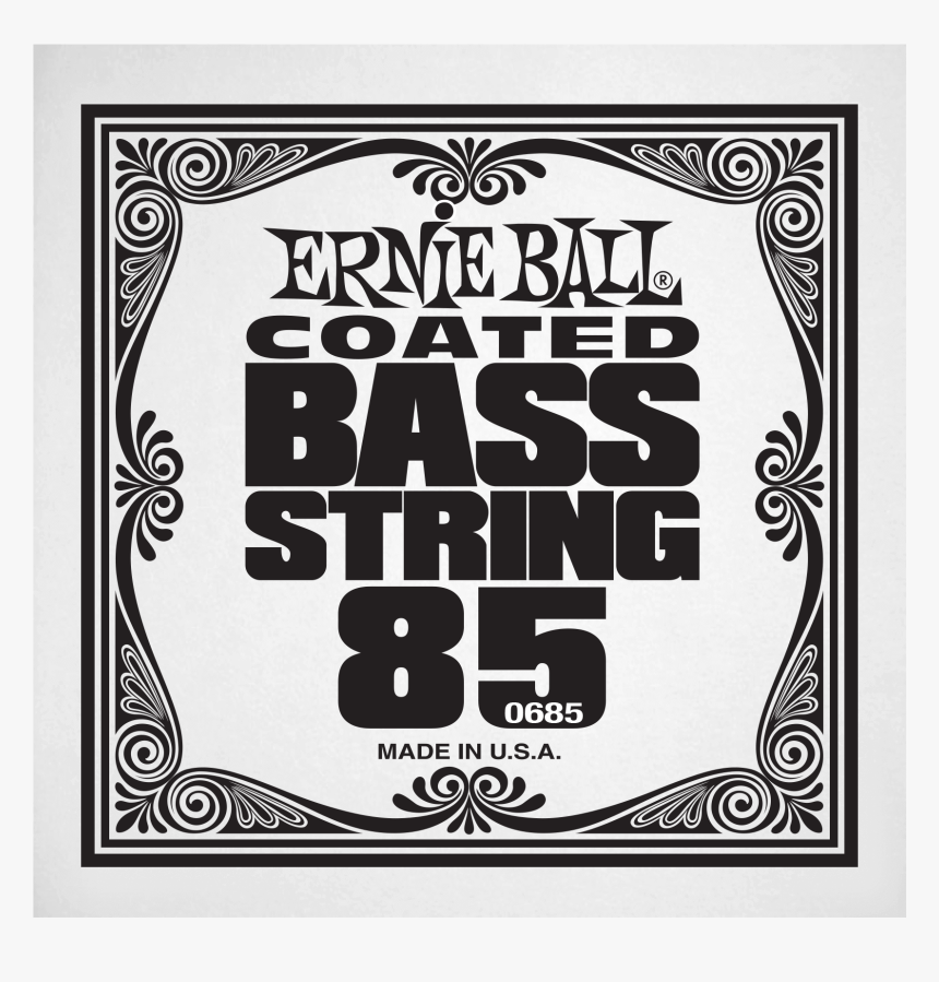 085 Slinky Coated Nickel Wound Electric Bass String - Ernie Ball, HD Png Download