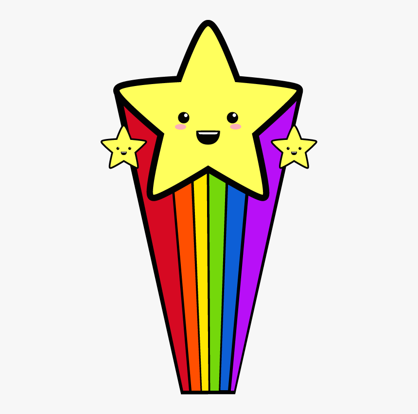 Rainbow Stars, HD Png Download