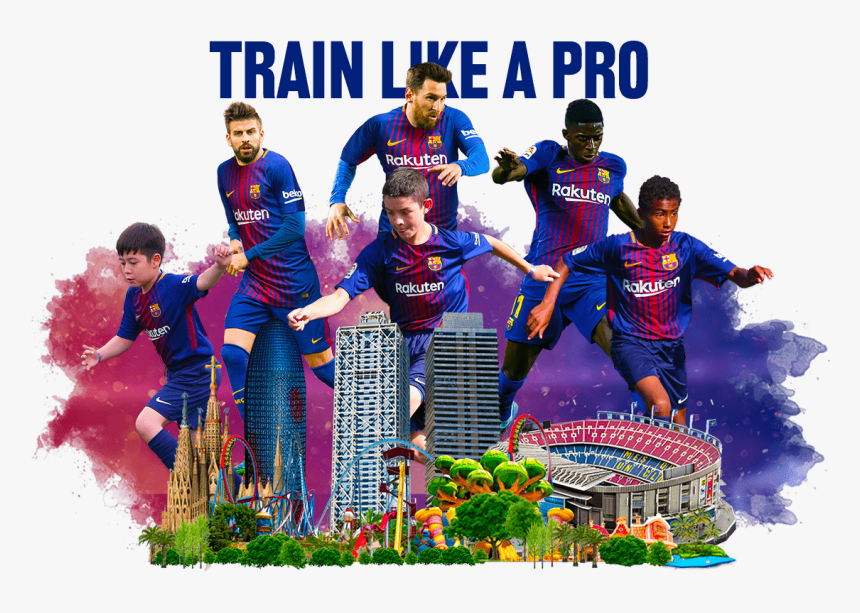 Fcbarcelona Soccer Camps In Barcelona - Crew, HD Png Download