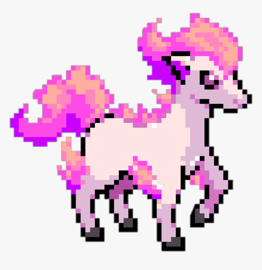 Pixel Art Ponyta , Png Download - Pokemon Pixel Png, Transparent Png