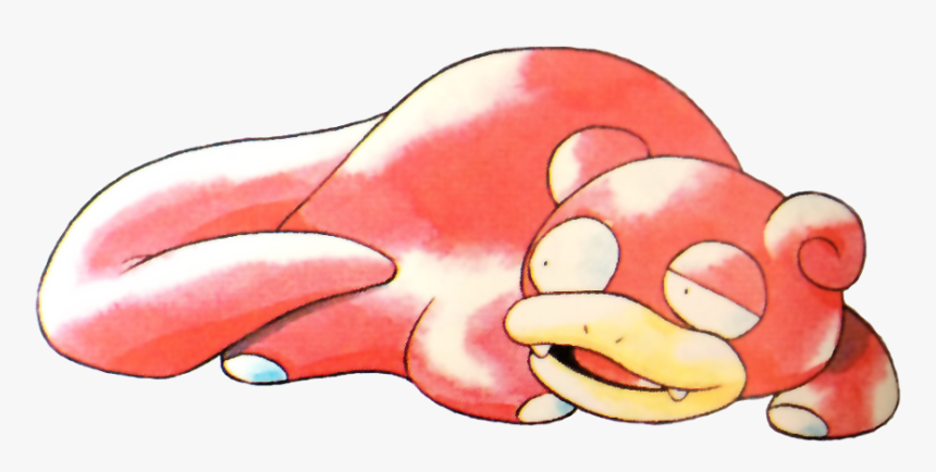 Pokemon Red And Blue Slowpoke, HD Png Download