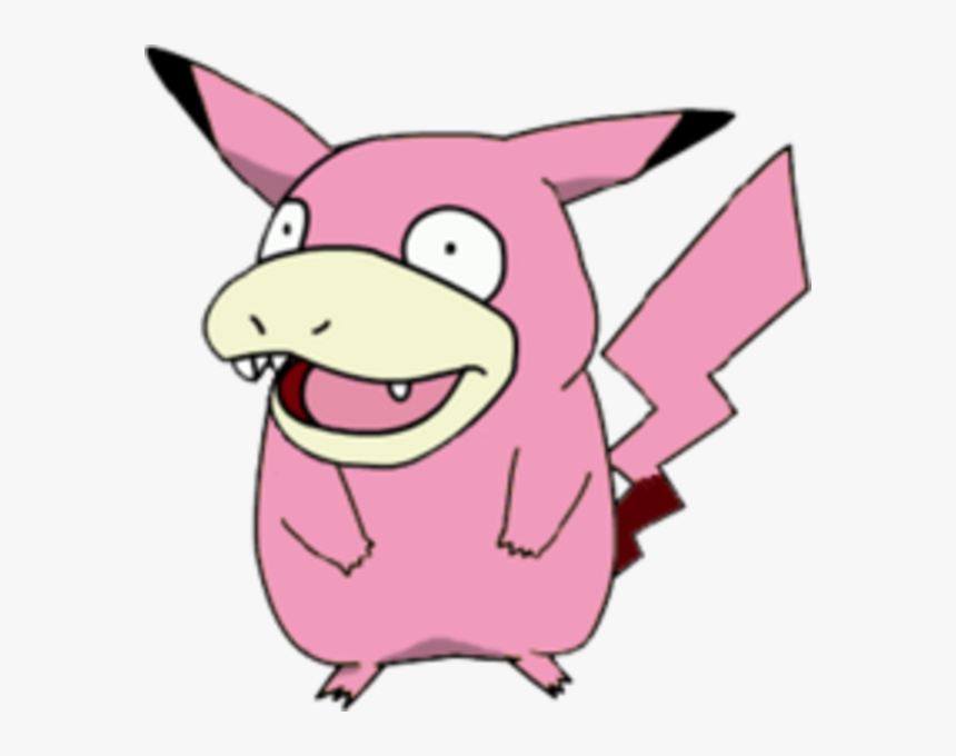 Pink Mammal Nose Head Clip Art Snout - Slowpoke Png, Transparent Png