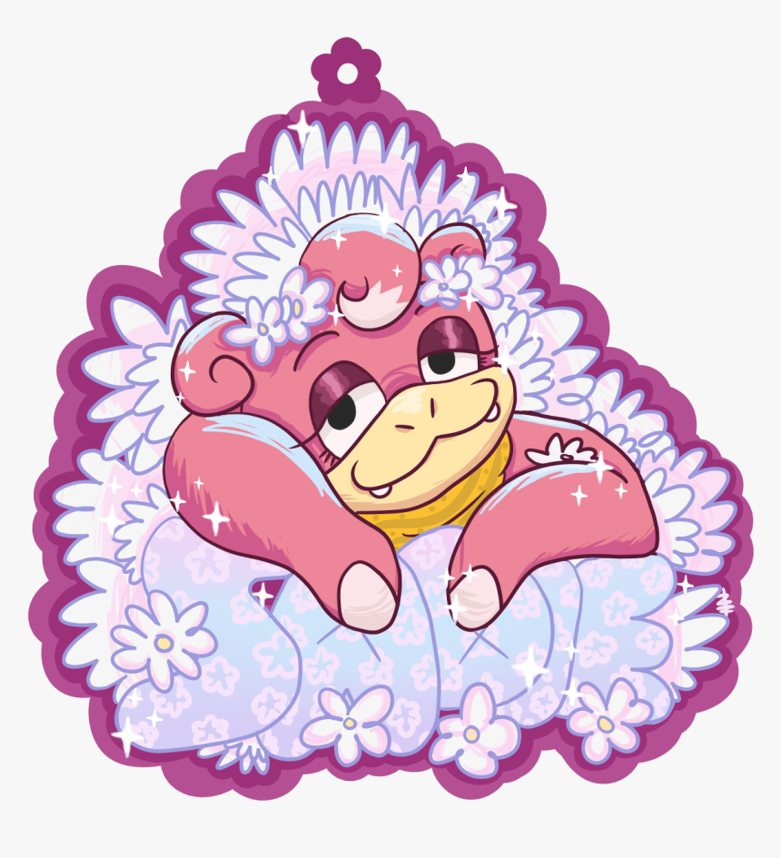 Sadie The Slowpoke Badge - Cartoon, HD Png Download