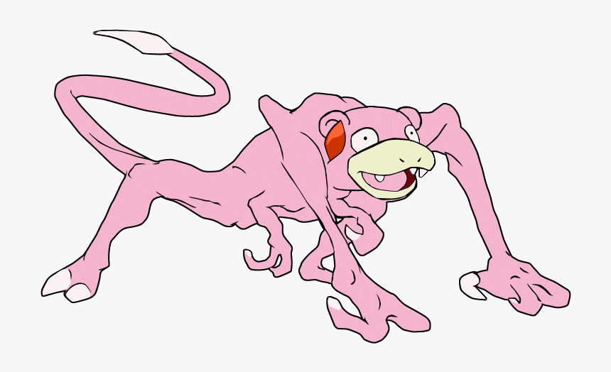 Pink Mammal Vertebrate Line Art Cartoon Nose Joint - Cartoon, HD Png Download