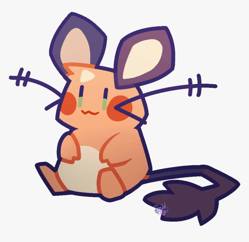 Smol Zap Mouse - Cartoon, HD Png Download