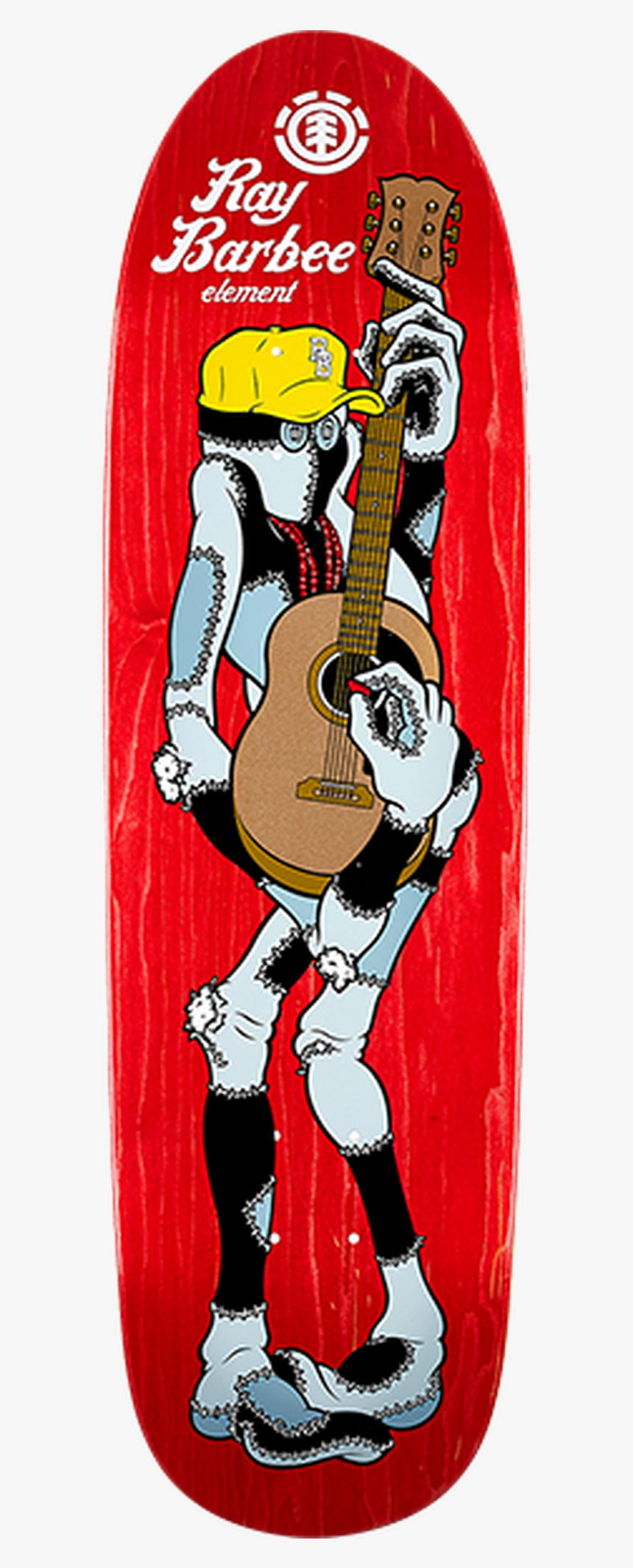 Ray Barbee X Cliver Ragdoll Guitar Deck - Mike Vallely Skateboard Deck, HD Png Download