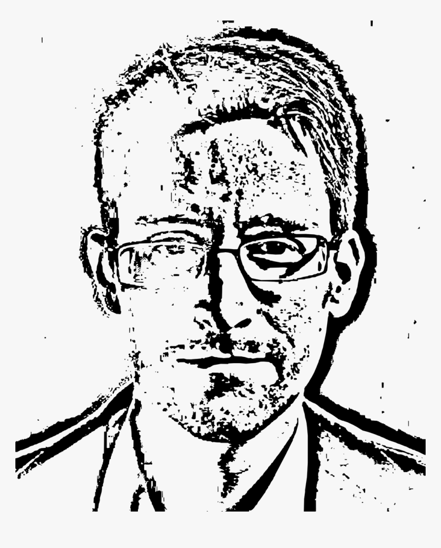 Edward Snowden Vector, HD Png Download