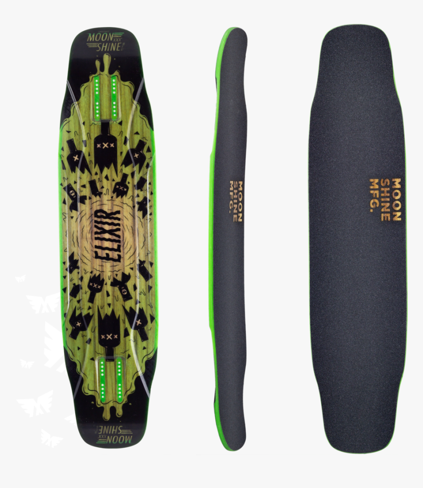 Transparent Moonshine Png - Moonshine Elixir Longboard, Png Download