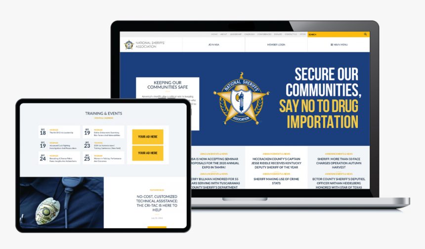 National Sheriffs' Association, HD Png Download