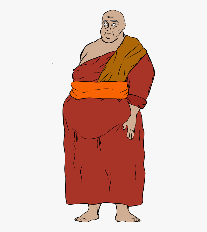 Buddhist Monk Joeysworldtour - Sitting, HD Png Download