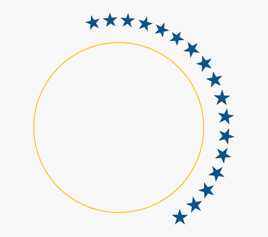 Circle Of Star Border, HD Png Download