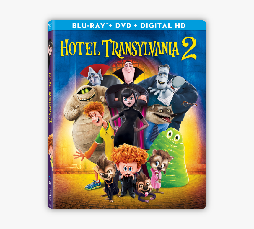 Hotel Transylvania 2 - Hotel Transylvania Blu Ray Dvd, HD Png Download