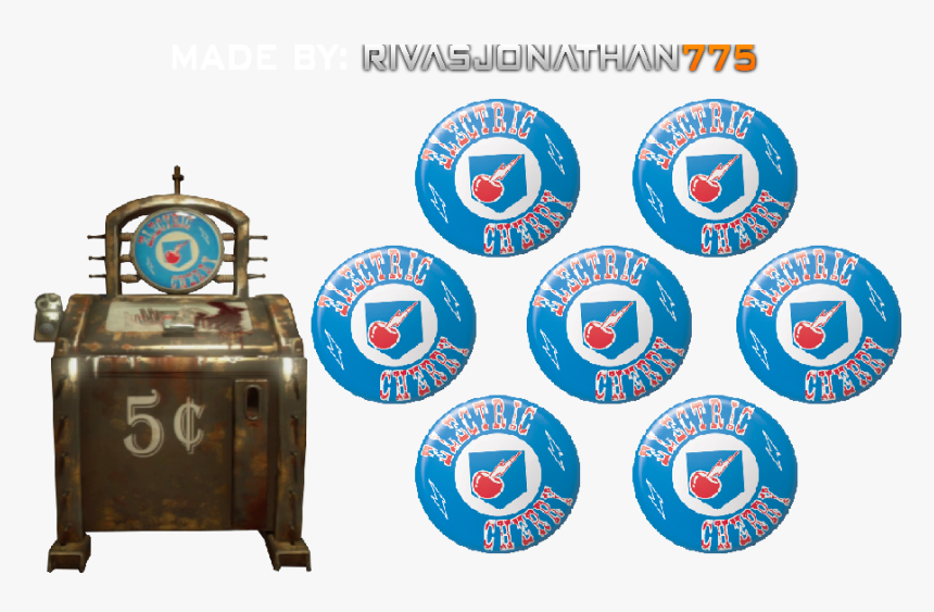 Electric Cherry Perk Label, HD Png Download