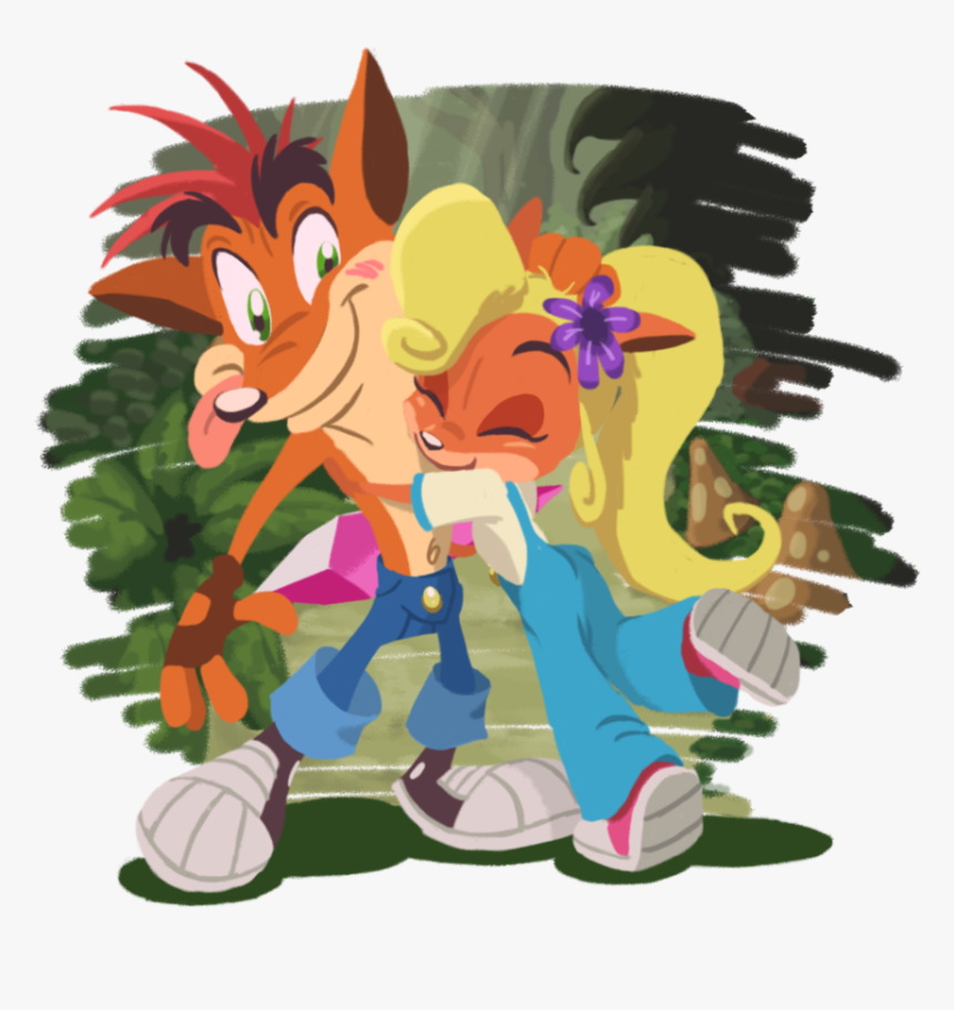 Coco Bandicoot And Crash, HD Png Download