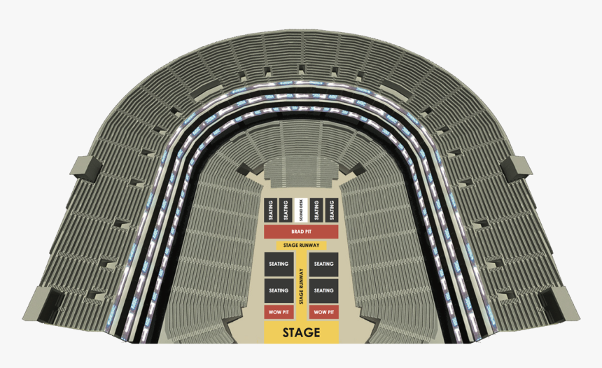 Seating Plan - Vamps 2018 Tour Stage, HD Png Download