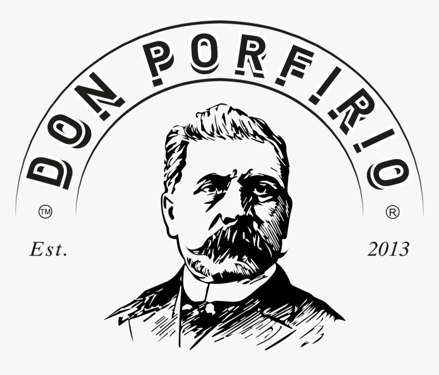 Transparent Bigote Mexicano Png - Don Porfirio Logo, Png Download