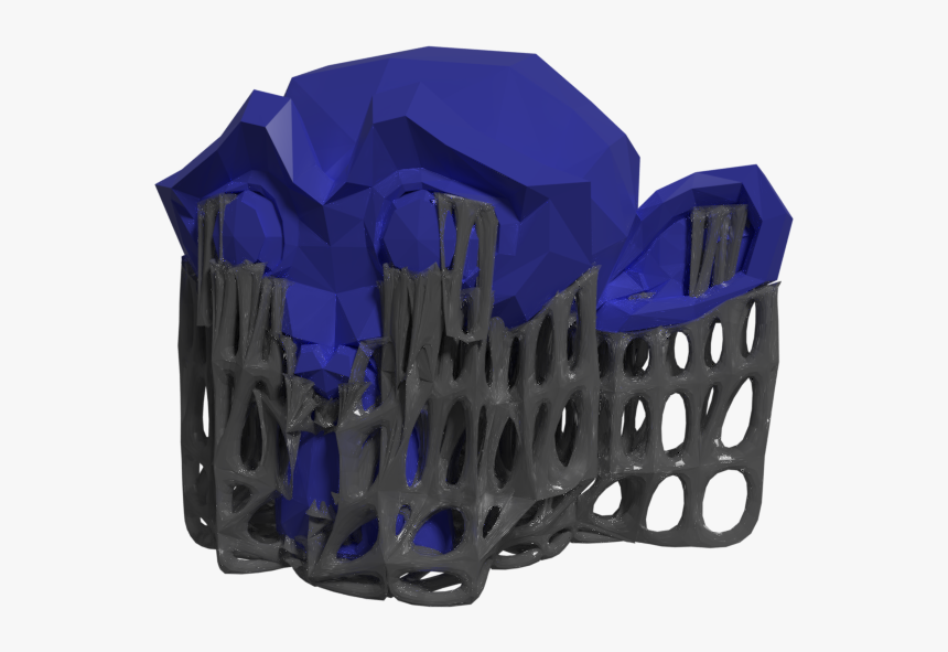 3d-printsupport Suzanne Wireframe - Shovel, HD Png Download