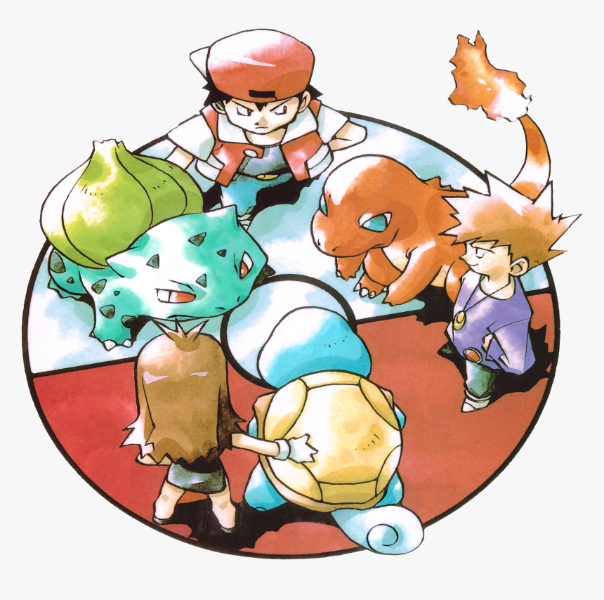 Red, Green, And Blue - Pocket Monsters Red Blue Green, HD Png Download