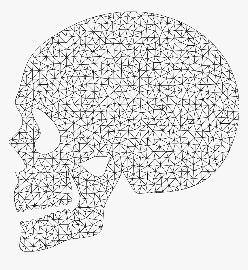 Transparent Roly Poly Clipart - Profile Skull Png, Png Download
