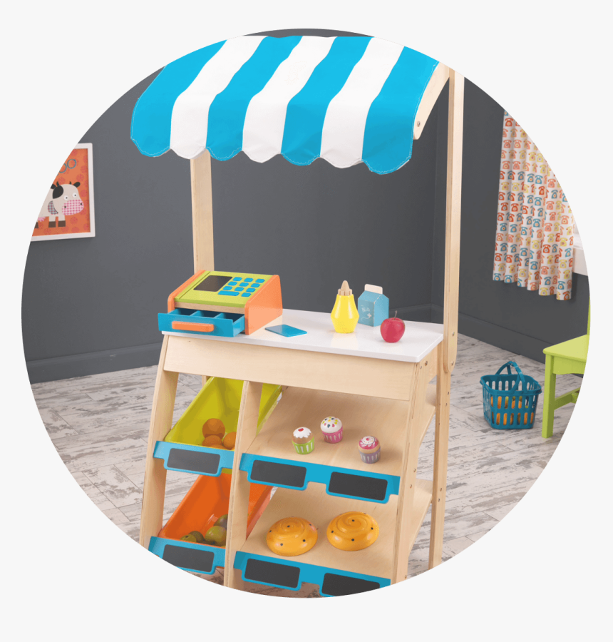 Kidkraft Market Stall, HD Png Download