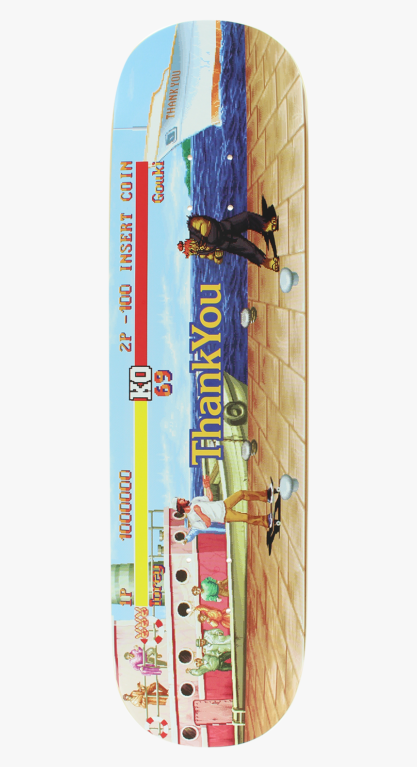 Thank You Torey Pudwill Fighter Skateboard Deck Thank You Skateboards Hd Png Download Transparent Png Image Pngitem