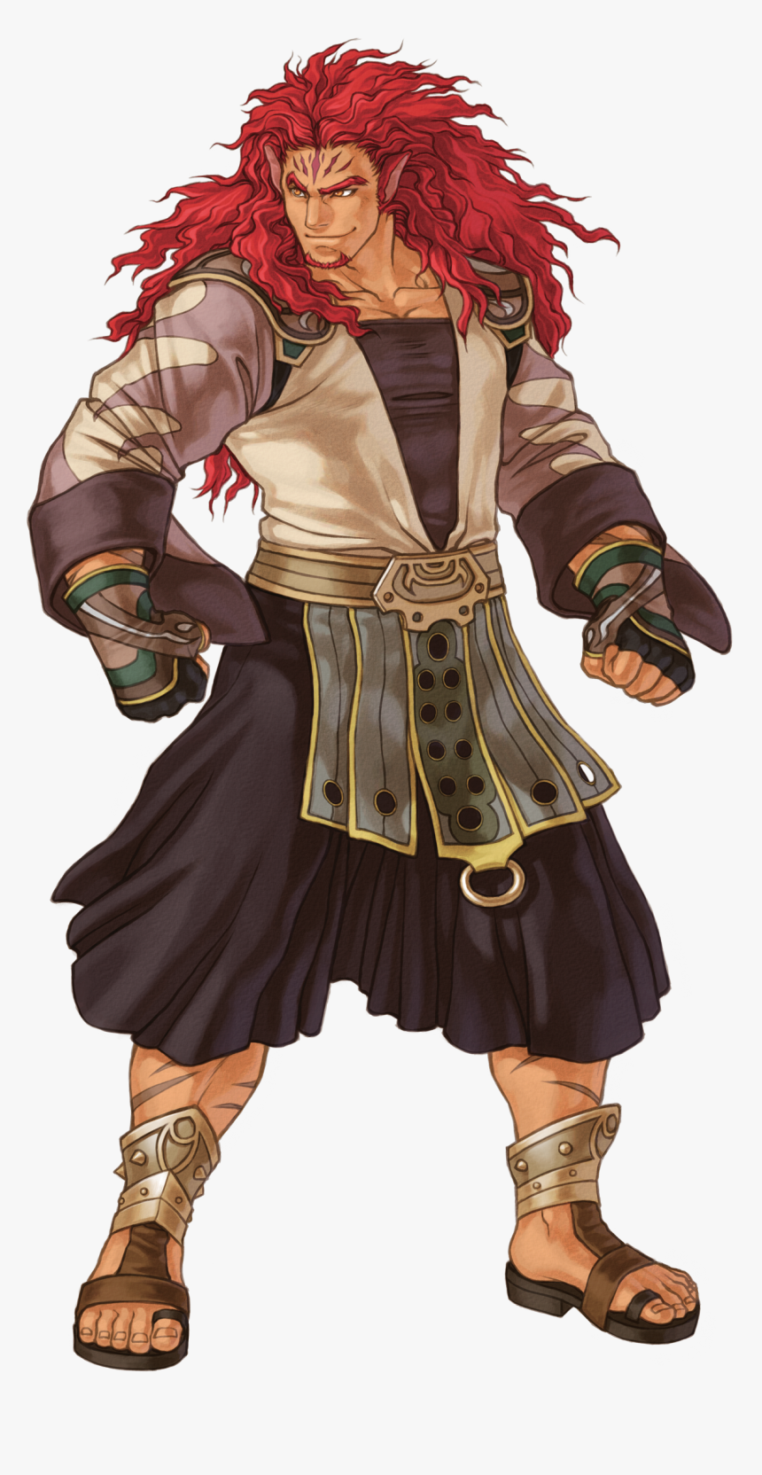 Ferd Skrimir - Fire Emblem Radiant Dawn Skrimir, HD Png Download