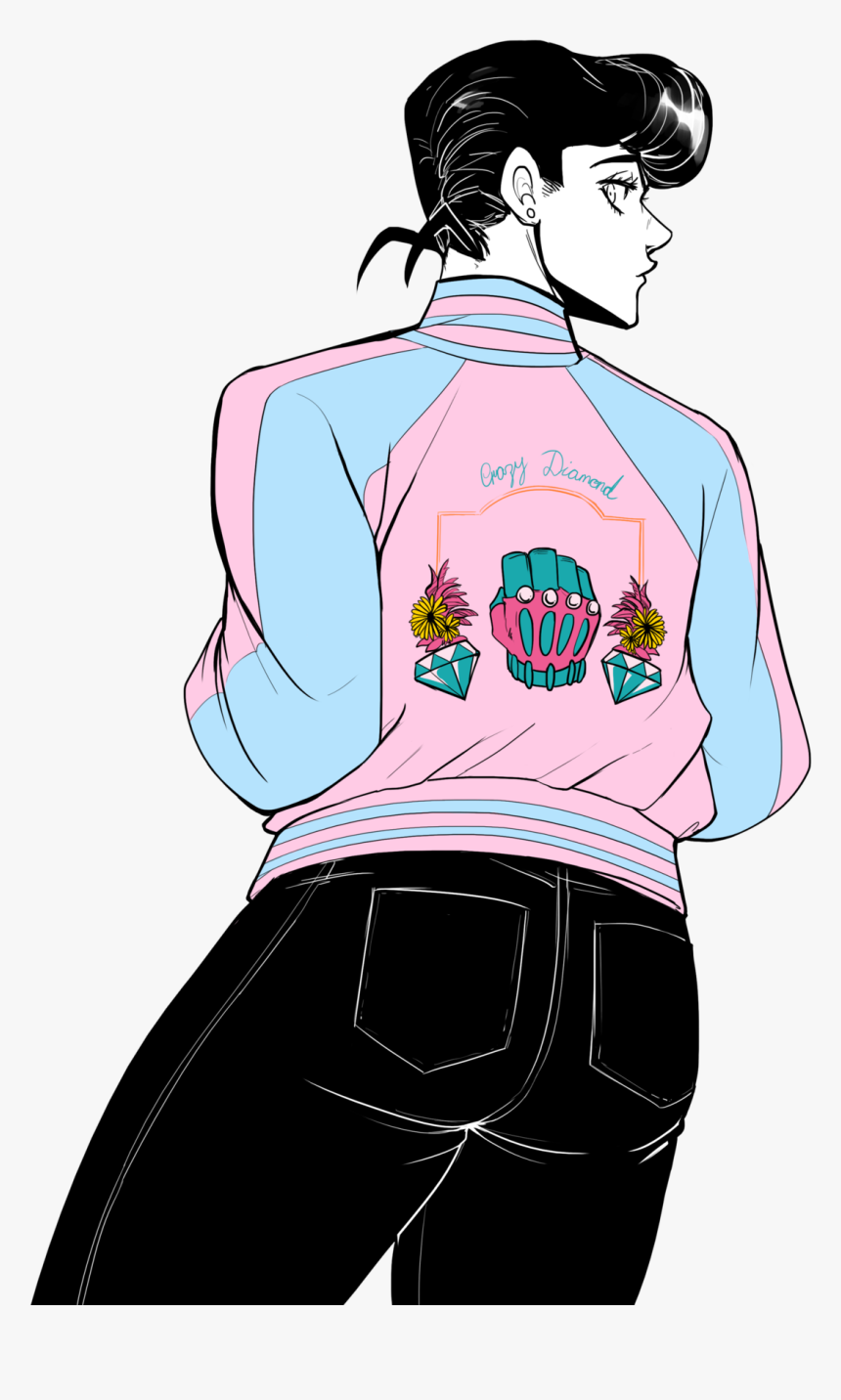 Female Josuke, HD Png Download