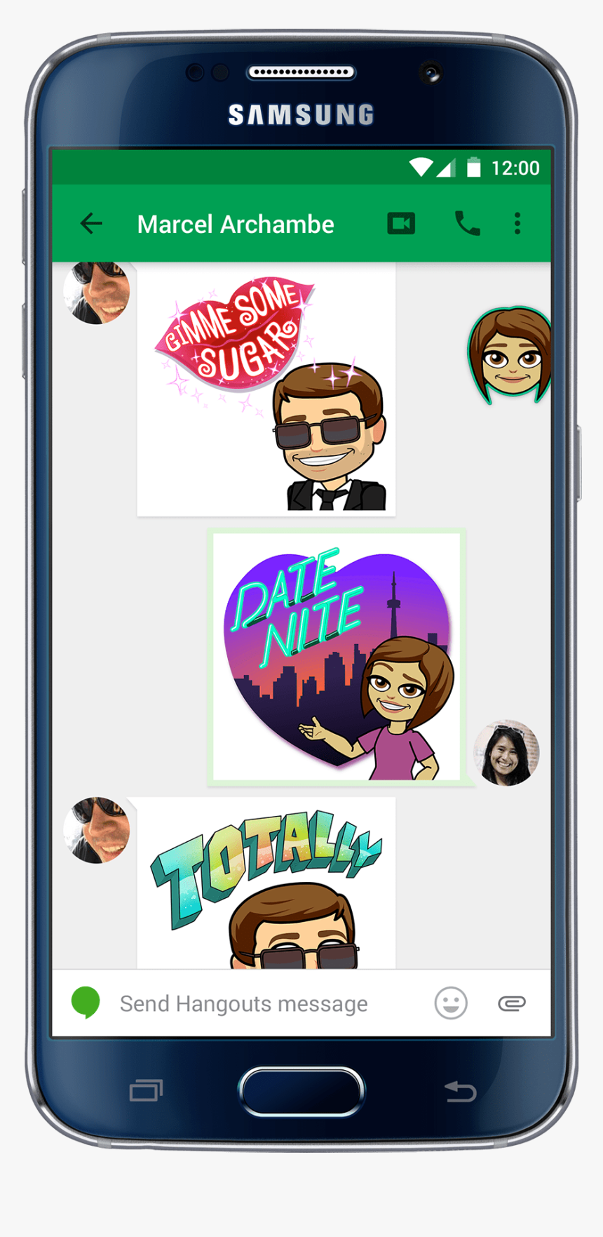 Bitmoji Convo - Cartoon, HD Png Download