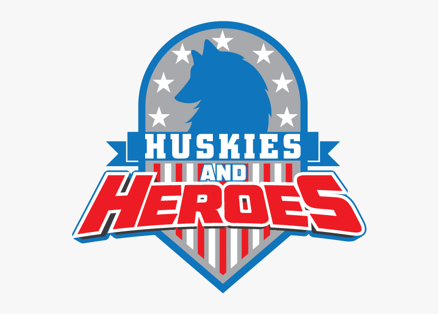 Huskies And Heroes Logo - Graphic Design, HD Png Download