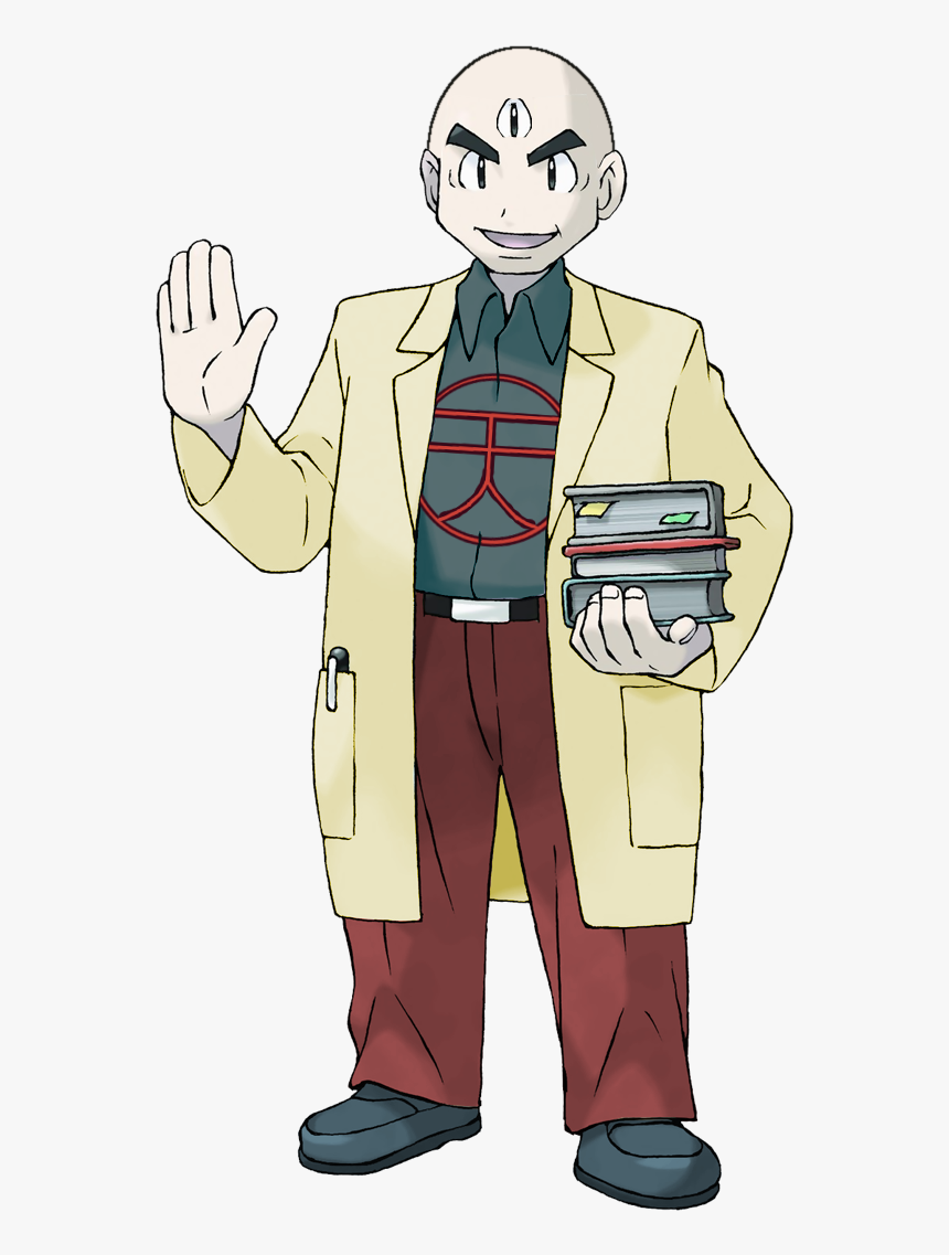 Professor Oak Pokemon Fire Red, HD Png Download
